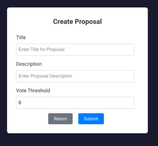 Upload Proposal